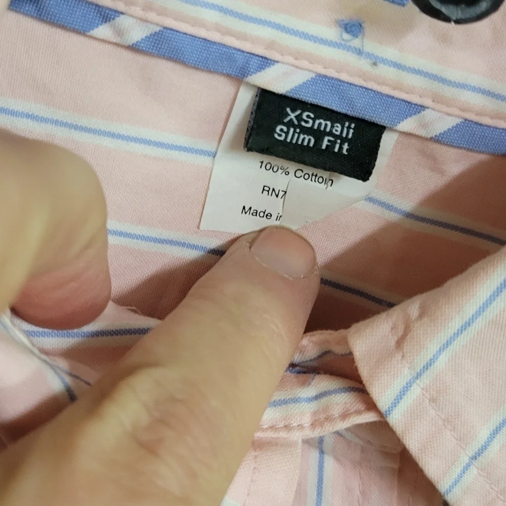 J Crew X Small Slim Fit Button Up Shirt